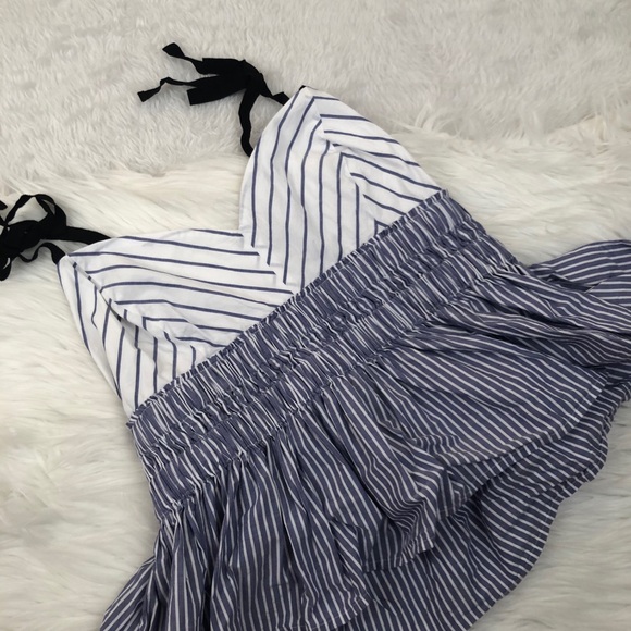 Express Ruffle striped top - Picture 4 of 8